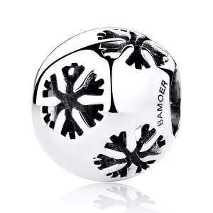 (afbeelding voor) Pandora Style Sneeuwvlok Bedel - SCC070
