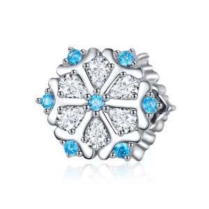 (afbeelding voor) Pandora Style Sneeuwvlok Bedel - SCC1077