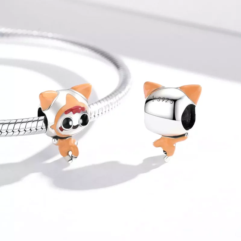 (afbeelding voor) Pandora Style Space Cat Pop Bedel - SCC1941 - Bekijken 3