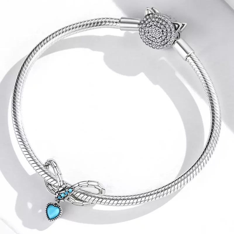 (afbeelding voor) Pandora Style Spirit Snake Oneindige Liefde Bedel - SCC2004 - Bekijken 3