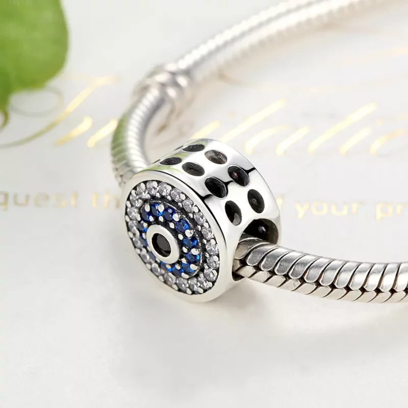 (afbeelding voor) Pandora Style Sprankelend oog Bedel - SCC092 - Bekijken 3