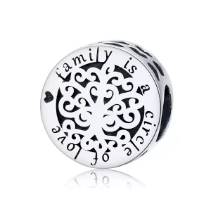 (afbeelding voor) Pandora Style Sprankelende stamboom Bedel - SCC1324
