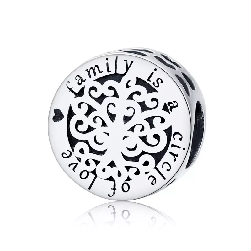 (afbeelding voor) Pandora Style Sprankelende stamboom Bedel - SCC1324