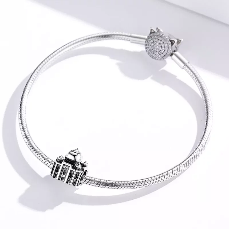 (afbeelding voor) Pandora Style Staatsbedel Taj Mahal Bedel - SCC1542 - Bekijken 2