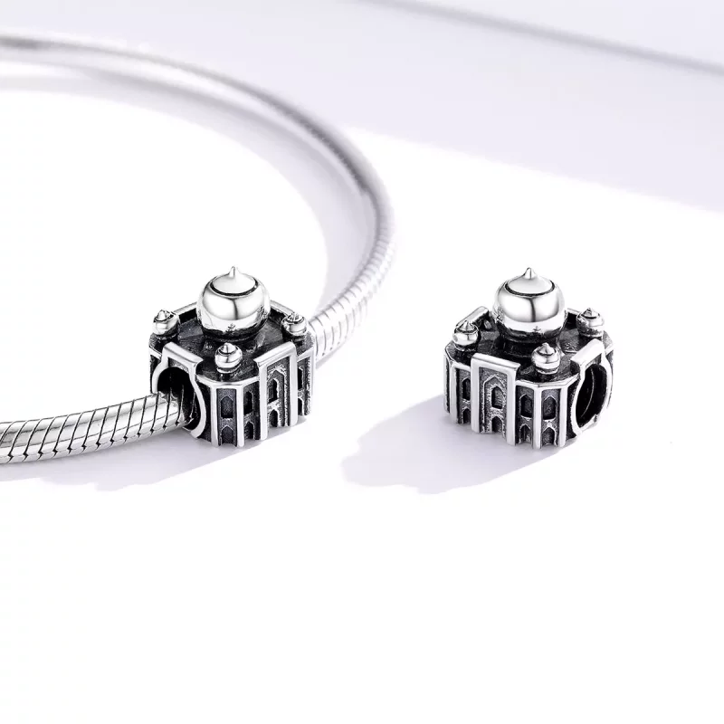 (afbeelding voor) Pandora Style Staatsbedel Taj Mahal Bedel - SCC1542 - Bekijken 3