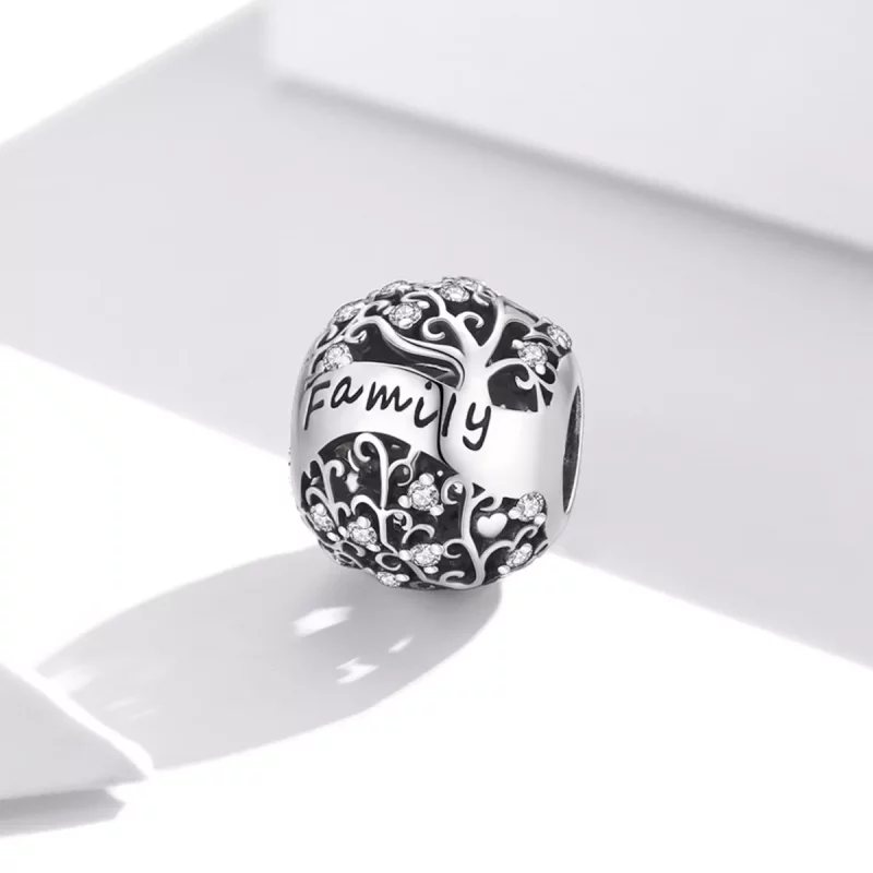 (afbeelding voor) Pandora Style Stamboom Bedel - BSC489 - Bekijken 2