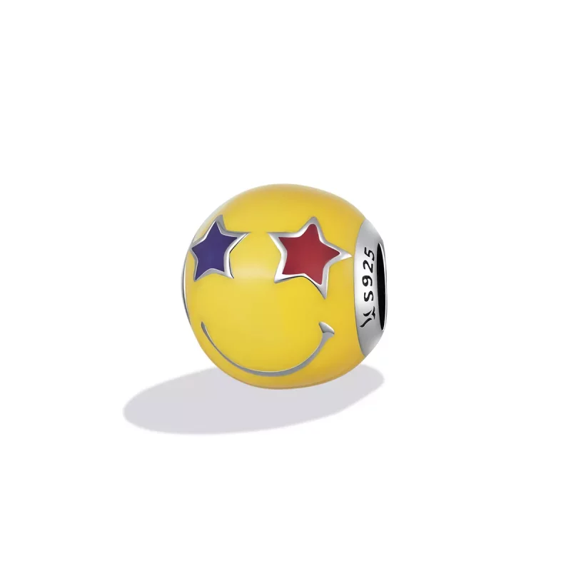 (afbeelding voor) Pandora Style Star Eye Smiley Bedel - SCC2190 - Bekijken 2