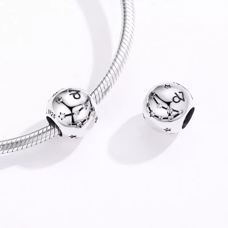 (afbeelding voor) Pandora Style Steenbok Bedel - SCC1218-10 - Bekijken 4