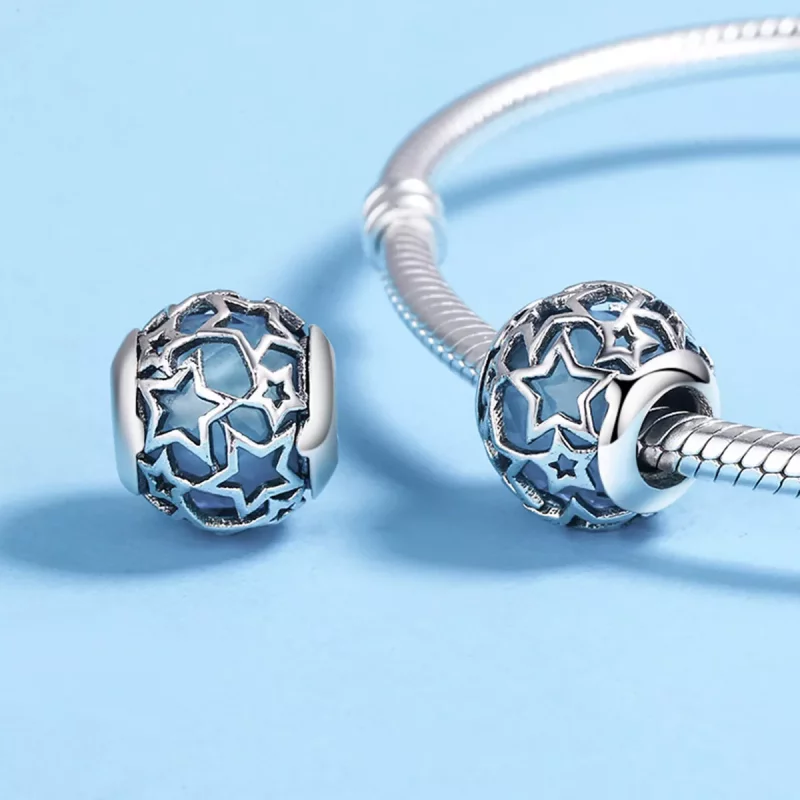 (afbeelding voor) Pandora Style Sterren Bedel - SCC411 - Bekijken 5