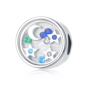 Pandora Style Sterrenhemel Bedel - BSC042 (afbeelding voor) Pandora Style Sterrenhemel Bedel - BSC042
