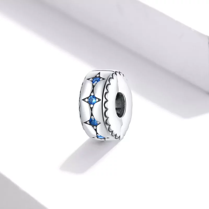 (afbeelding voor) Pandora Style Sterrenhemel Spacer Bedel - BSC443 - Bekijken 2