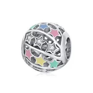(afbeelding voor) Pandora Style Sterrenplaneet Bedel - BSC438