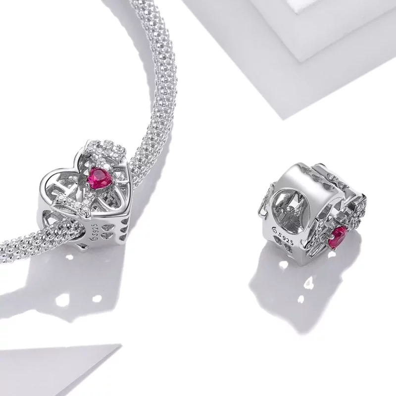 (afbeelding voor) Pandora Style Straal liefde Bedel - BSC479 - Bekijken 4