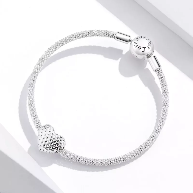 (afbeelding voor) Pandora Style Stralend Hart Bedel - SCC1587 - Bekijken 3