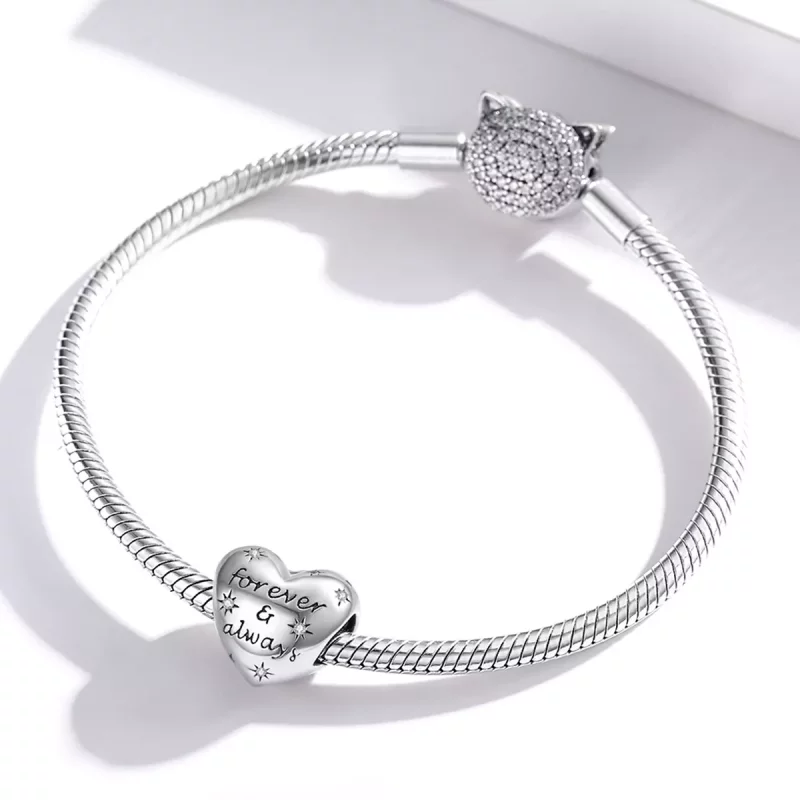 (afbeelding voor) Pandora Style stralend hart Bedel - SCC1735 - Bekijken 3