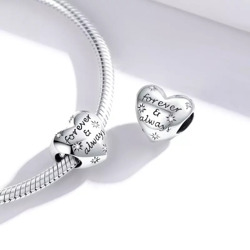 (afbeelding voor) Pandora Style stralend hart Bedel - SCC1735 - Bekijken 4