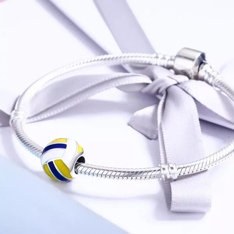 (afbeelding voor) Pandora Style Strand volleybal Bedel - SCC448 - Bekijken 5