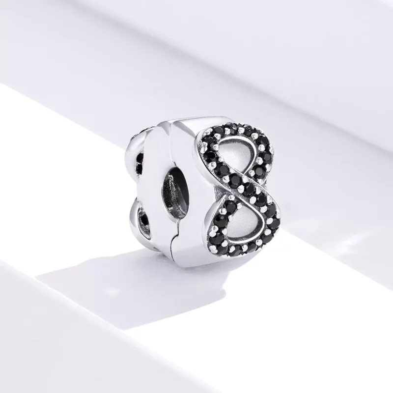 (afbeelding voor) Pandora Style Symbool van oneindigheid Bedel - SCC1498 - Bekijken 3