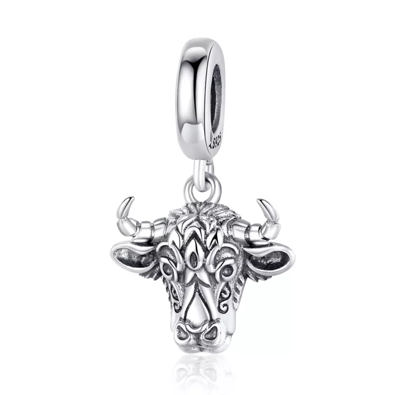 (afbeelding voor) Pandora Style Tauren Hangende Bedel - SCC1316