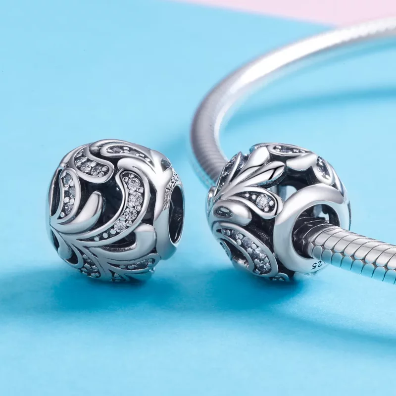 (afbeelding voor) Pandora Style Tedere bloei Bedel - SCC742 - Bekijken 4
