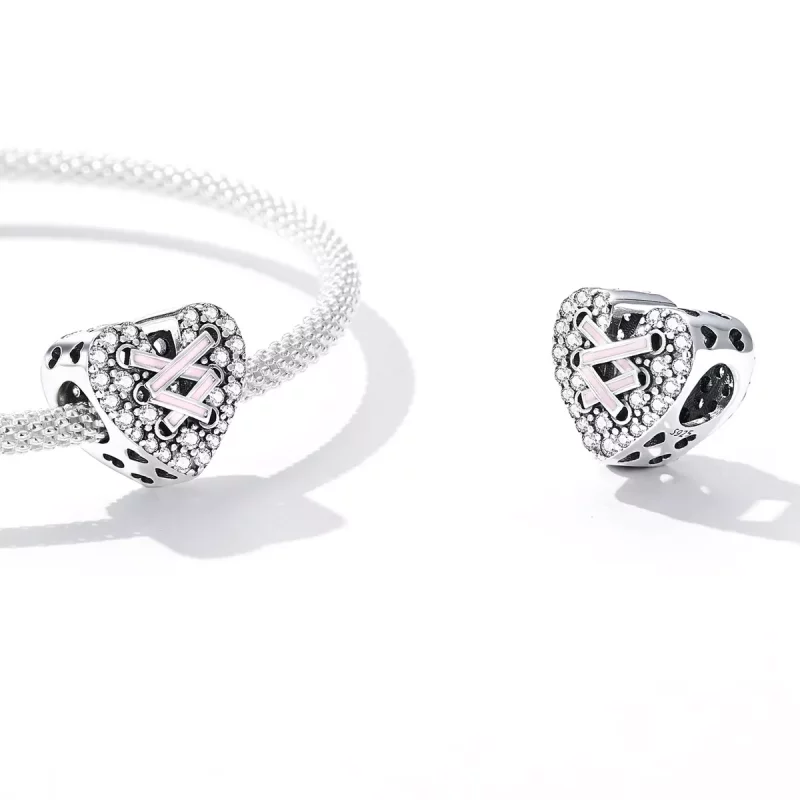 (afbeelding voor) Pandora Style Tie Liefde Bedel - SCC2204 - Bekijken 4