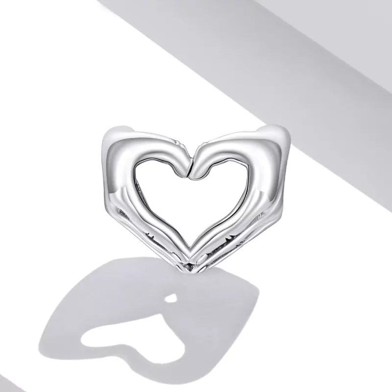 (afbeelding voor) Pandora Style Toon liefde Bedel - BSC498 - Bekijken 2