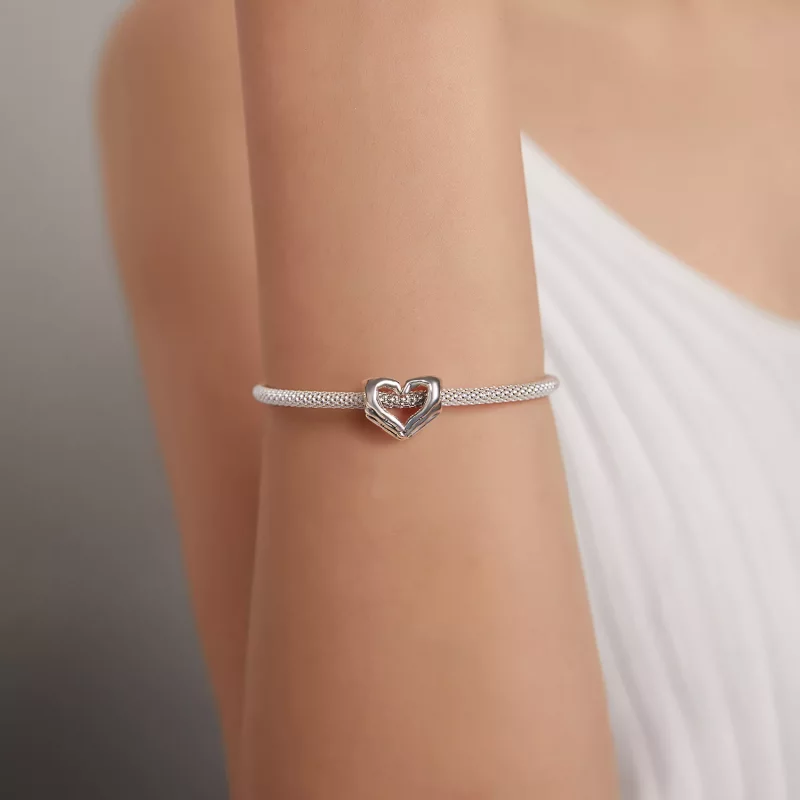 (afbeelding voor) Pandora Style Toon liefde Bedel - BSC498 - Bekijken 5