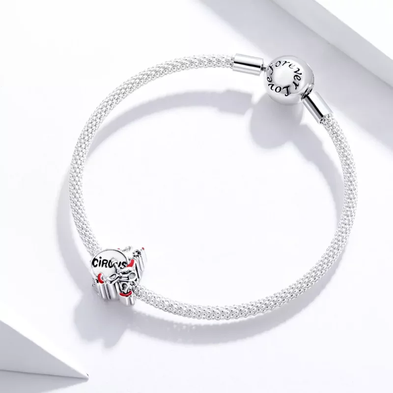(afbeelding voor) Pandora Style Trommel Clown Bedel - SCC1658 - Bekijken 3