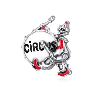 (afbeelding voor) Pandora Style Trommel Clown Bedel - SCC1658