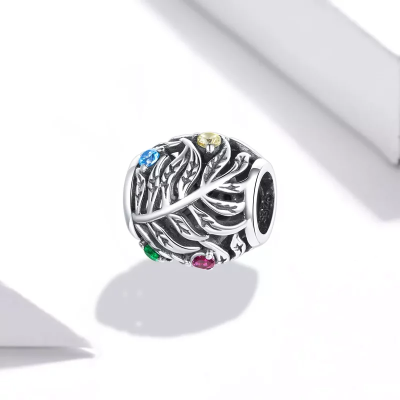 (afbeelding voor) Pandora Style Tropische bladeren Bedel - BSC450 - Bekijken 2