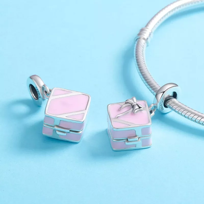 (afbeelding voor) Pandora Style Trouwring Bedel - SCC549 - Bekijken 6
