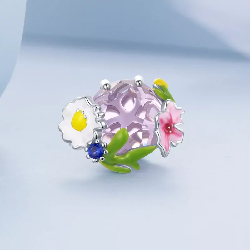 (afbeelding voor) Pandora Style Tuin Bedel - BSC647 - Bekijken 2