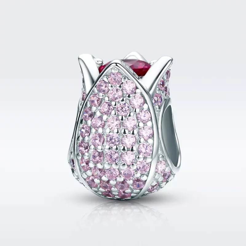 (afbeelding voor) Pandora Style Tulp Bedel - SCC569 - Bekijken 2