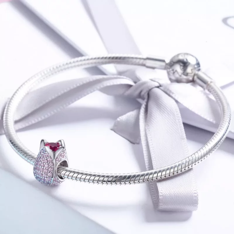 (afbeelding voor) Pandora Style Tulp Bedel - SCC569 - Bekijken 6