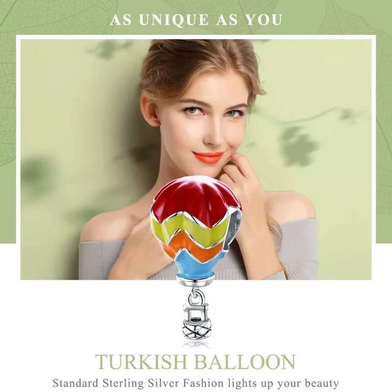 (afbeelding voor) Pandora Style Turkse heteluchtballonnen Bedel - SCC867 - Bekijken 6