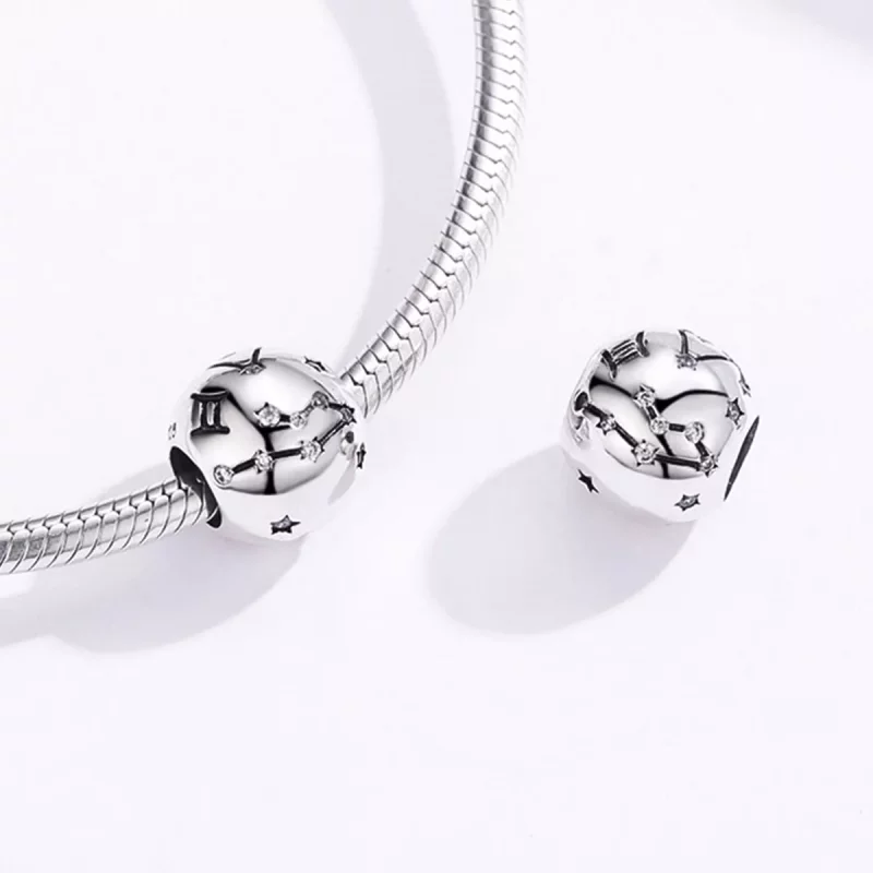 (afbeelding voor) Pandora Style tweelingen Bedel - SCC1218-3 - Bekijken 4