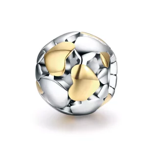 Pandora Style Two-tone Mijn hart is helder Bedel - SCC537 (afbeelding voor) Pandora Style Two-tone Mijn hart is helder Bedel - SCC537