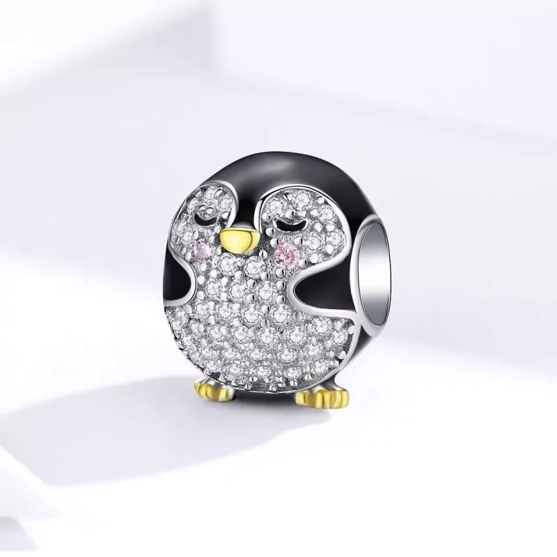 (afbeelding voor) Pandora Style Two-tone pinguïn Bedel - BSC126 - Bekijken 2