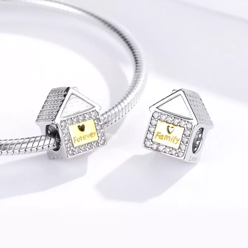 (afbeelding voor) Pandora Style Two-tone Voor altijd familie Bedel - SCC1330 - Bekijken 4