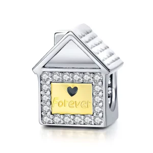 (afbeelding voor) Pandora Style Two-tone Voor altijd familie Bedel - SCC1330