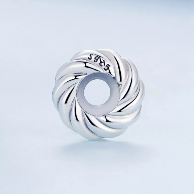 (afbeelding voor) Pandora Style Verdraaien Spacer Bedel - BSC698 - Bekijken 3