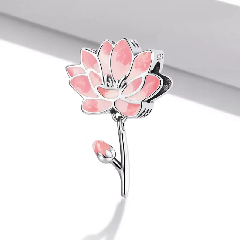 (afbeelding voor) Pandora Style Verse Lotus Bedel - SCC2157 - Bekijken 2