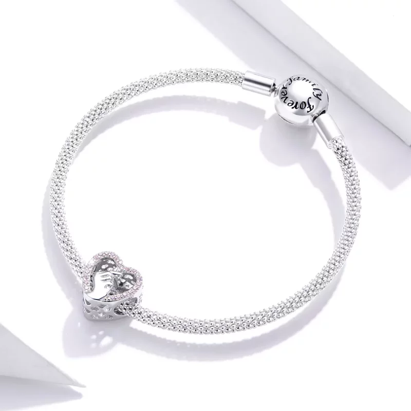 (afbeelding voor) Pandora Style Vinger Hart Bedel - SCC1690 - Bekijken 3
