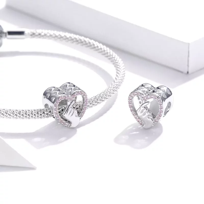 (afbeelding voor) Pandora Style Vinger Hart Bedel - SCC1690 - Bekijken 4