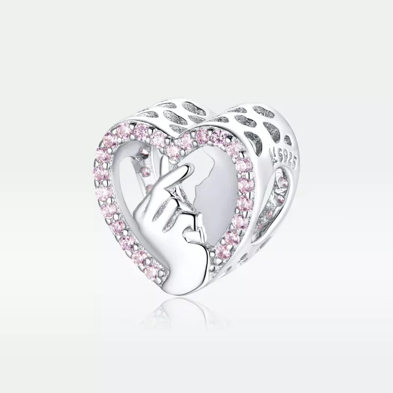(afbeelding voor) Pandora Style Vinger Hart Bedel - SCC1690 - Bekijken 5