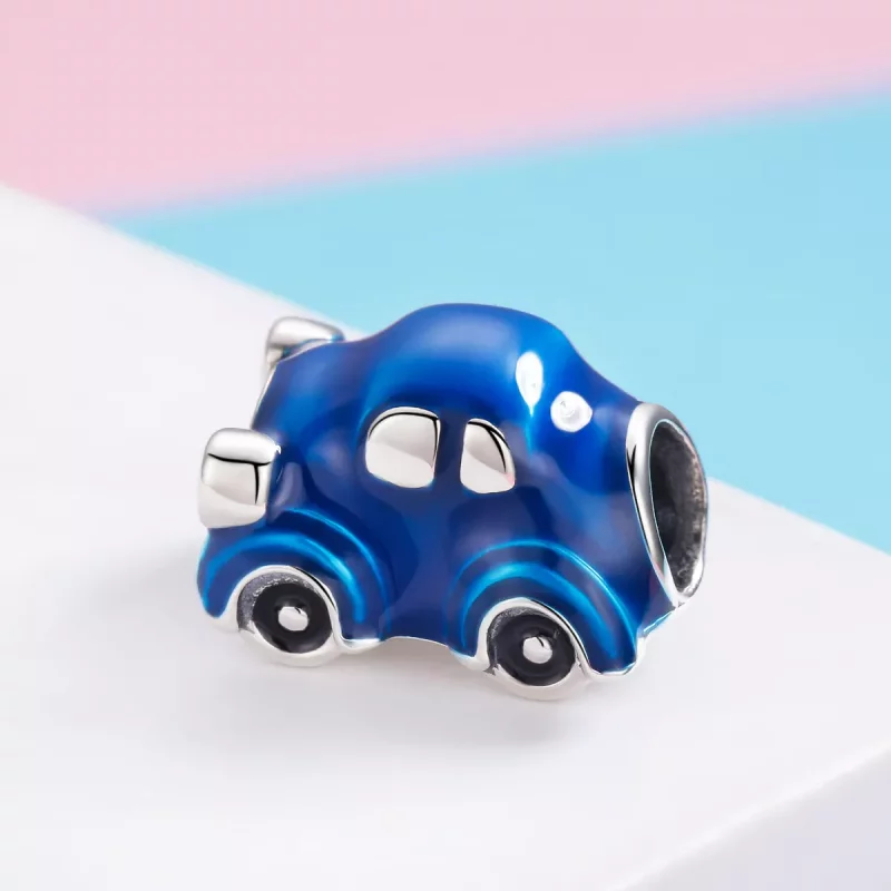 (afbeelding voor) Pandora Style Vintage auto Bedel - SCC957 - Bekijken 2