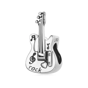 Pandora Style Vintage basgitaar Bedel - SCC2076 (afbeelding voor) Pandora Style Vintage basgitaar Bedel - SCC2076