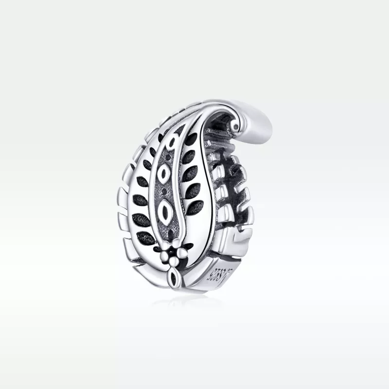 (afbeelding voor) Pandora Style Vintage Bladeren Bedel - SCC1824 - Bekijken 5