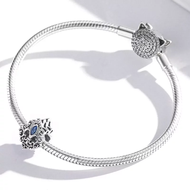 (afbeelding voor) Pandora Style Vintage patroon - waterdruppels Bedel - SCC2151 - Bekijken 3