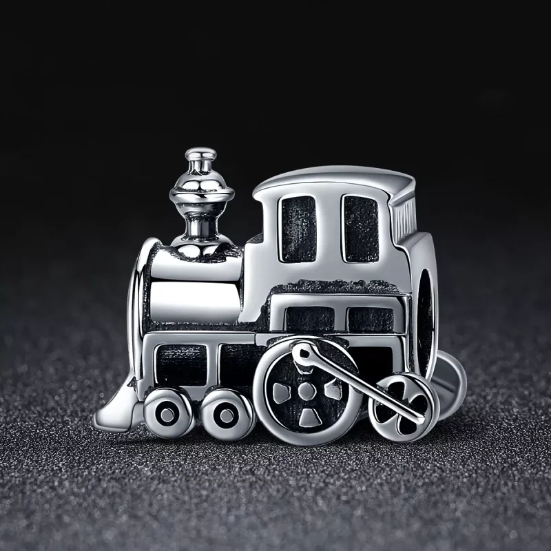 (afbeelding voor) Pandora Style Vintage trein Bedel - SCC507 - Bekijken 2